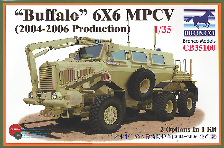 1/35 Buffalo 6x6 MPCV 2004-2006 Prod. Armoured Car - Hobby Sense