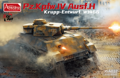 1/35 Panzer IV Ausf.H Krupp-Entwurf W1466 - Hobby Sense