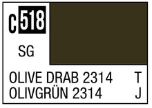 Mr. Color Solvent Based Acrylics Paints (Part II #C122-C519) - Hobby Sense