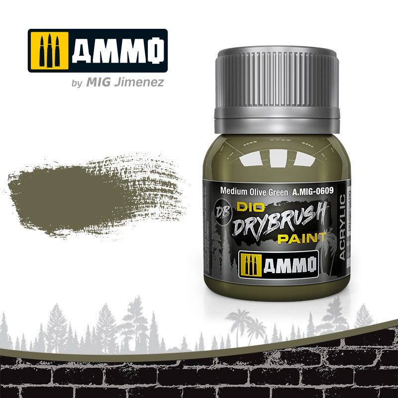 Ammo Mig Drybrush Paints - Hobby Sense