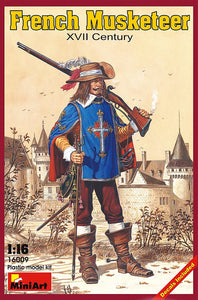 1/16 French Musketeer XVII Century - Hobby Sense