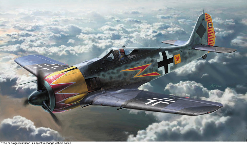 1/48 Focke Wulf Fw190A-4 Graf w/Figure - Hobby Sense