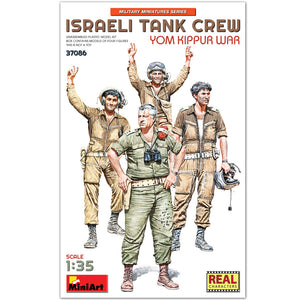 1/35 Israeli Tank Crew. Yom Kippur War - Hobby Sense