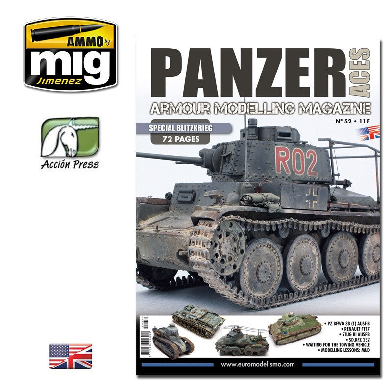 Ammo Mig Panzer Aces No 52: Special Blitzkrieg - Hobby Sense
