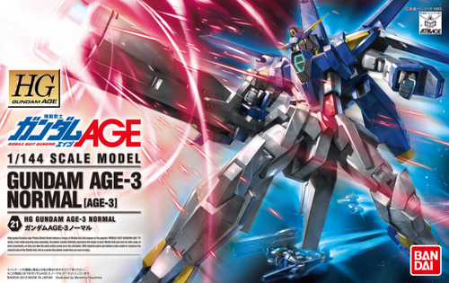 1/144 HG #21 Gundam AGE-3 Normal 'Gundam AGE' - Hobby Sense