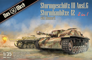 1/35 StuG III Ausf.G / StuH 42 2in1 mit Zimmerit - Hobby Sense