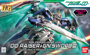 HG 00 #54 1/144 GN-0000+GNR-010 00 Raiser + GN Sword lll Gundam 00 - Hobby Sense