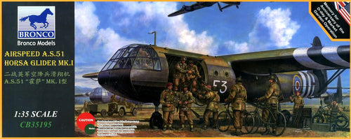1/35 Airspeed A.S.51 Horsa Glider Mk.I. Military Aircraft - Hobby Sense