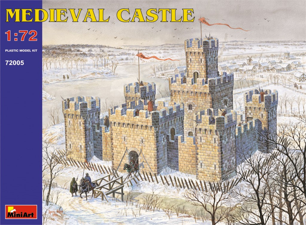 1/72 Medieval Castle - Hobby Sense