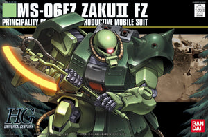 1/144 HGUC Gundam MS-06FZ Zaku II Kai - Hobby Sense
