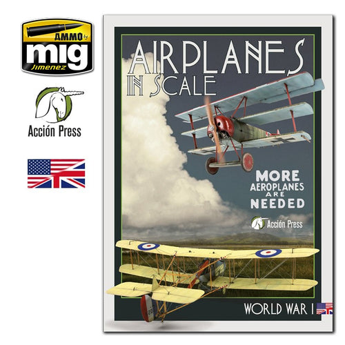 Ammo Mig Airplanes in Scale Vol. 3: World War I - Hobby Sense