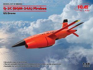 1/48 Q-2C (BQM-34A) Firebee, US Drone (2 airplanes and pilons) - Hobby Sense