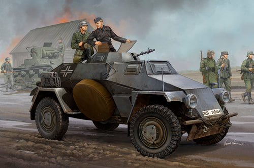 1/35 German Sd.Kfz.221 Leichter Panzerspahwagen (3rd Series) - Hobby Sense