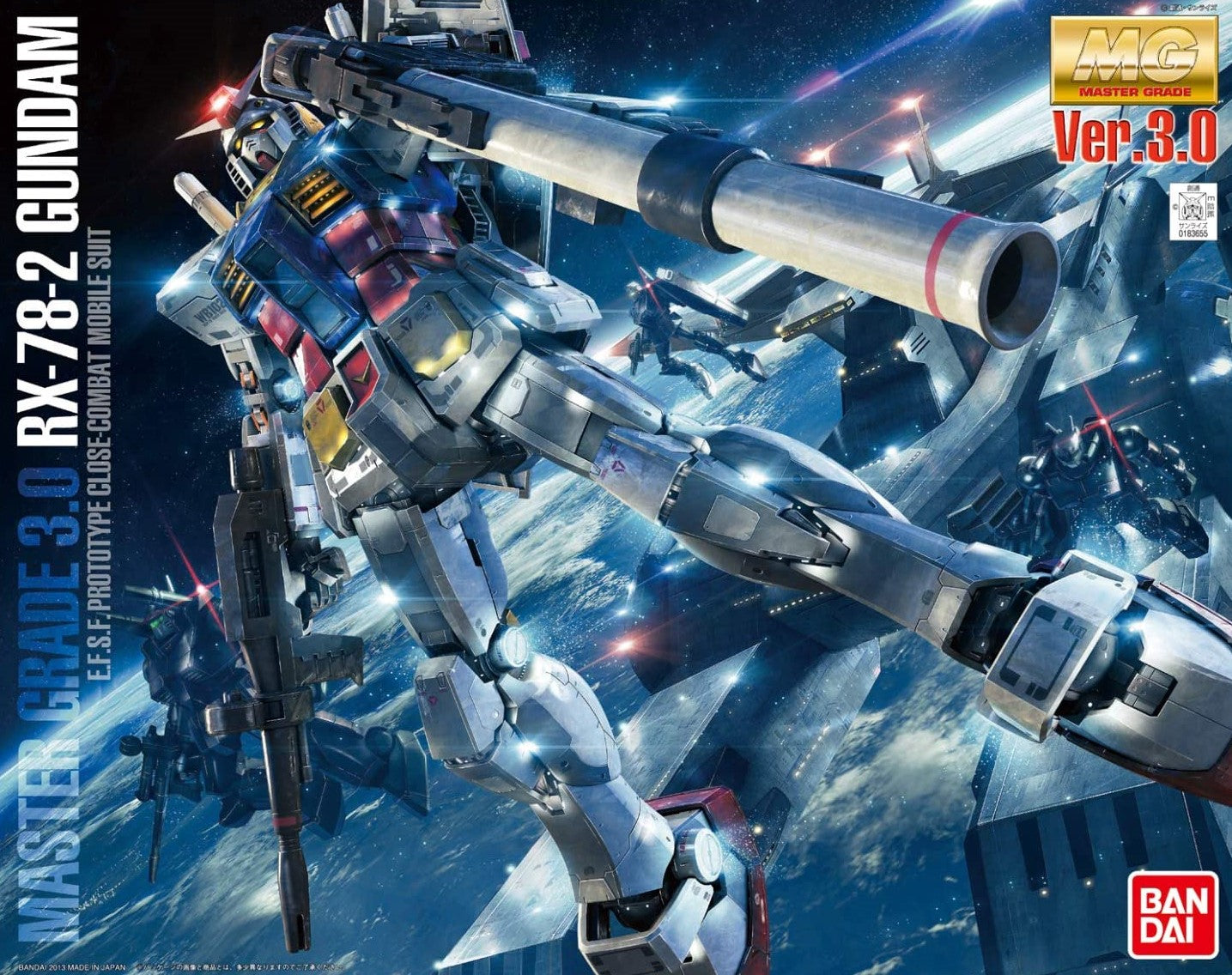 MG 1/100 RX-78-2 Gundam (Ver. 3.0) Mobile Suit Gundam - Hobby Sense