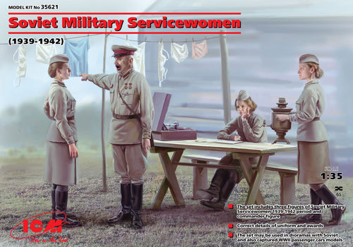 1/35 Soviet Military Servicewomen (1939-1942) - Hobby Sense