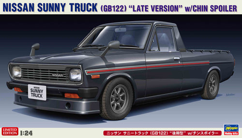 1/24 Nissan Sunny Truck (GB122) Late Version W/Chin Spoiler - Hobby Sense