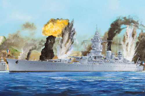 1/350 French Navy Dunkerque Battleship - Hobby Sense