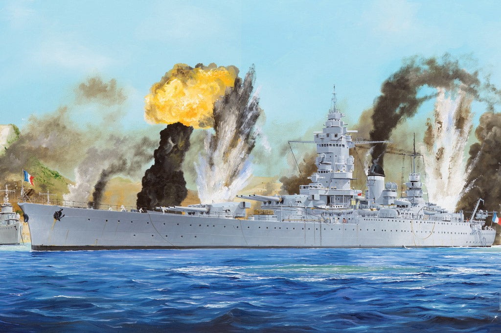 1/350 French Navy Dunkerque Battleship - Hobby Sense