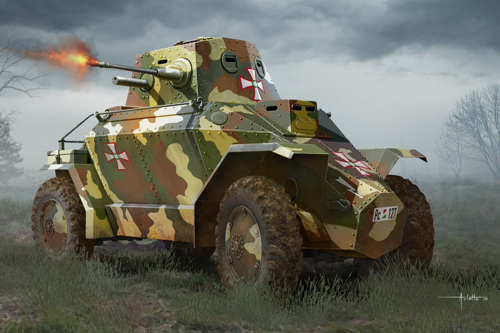 1/35 Hungarian 39M CSABA Armored Car - Hobby Sense