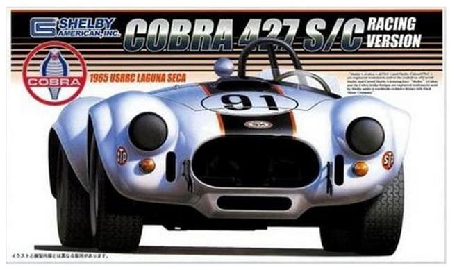1/24 Shelby Cobra 427 S/C Racing Version - Hobby Sense