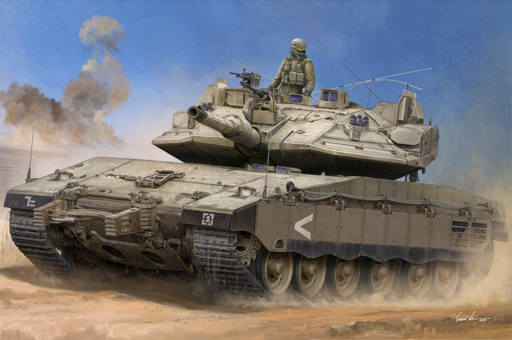 1/35 IDF Merkava Mk IV w/Trophy - Hobby Sense