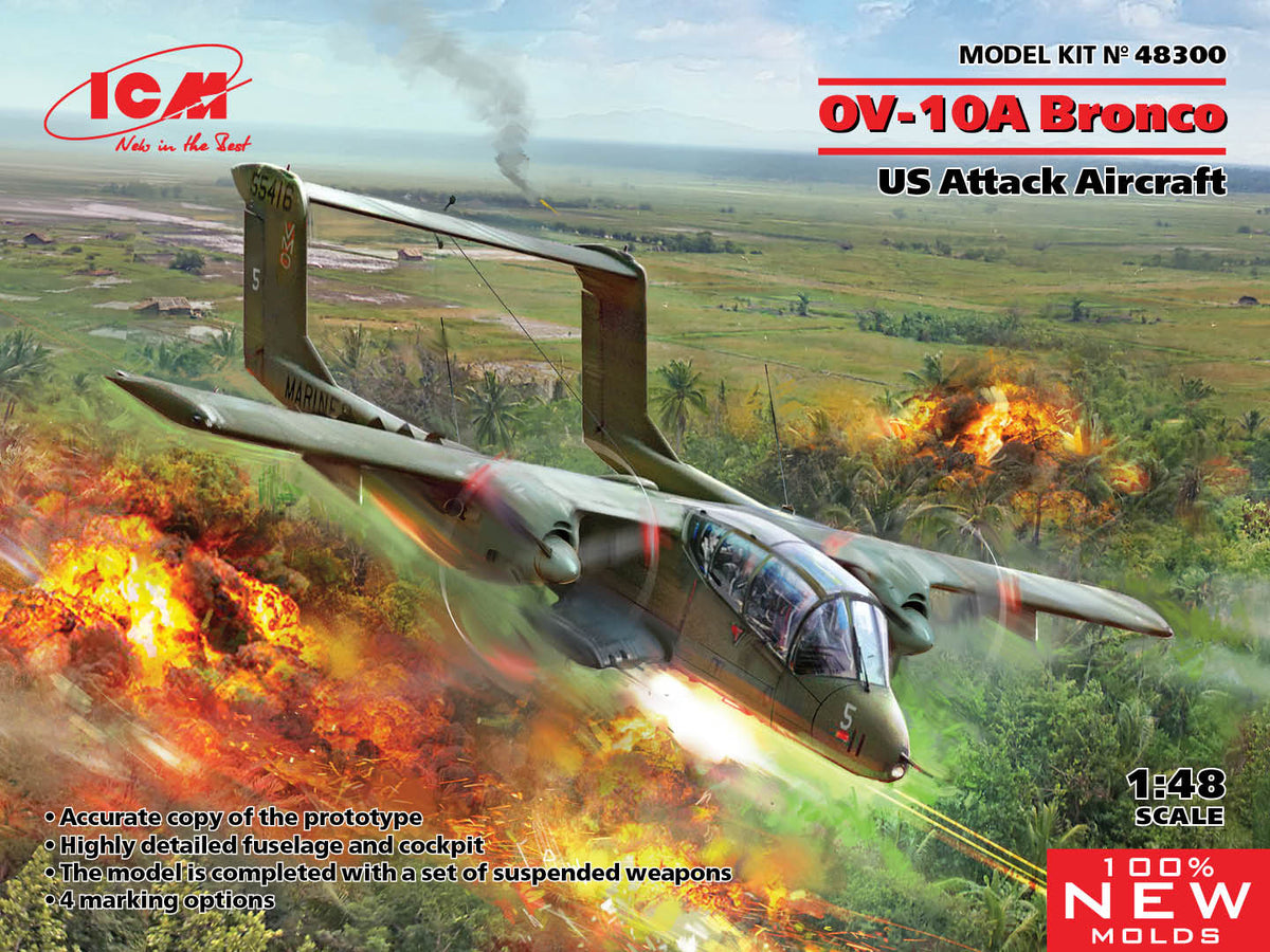 1/48 OV10A Bronco, US Attack Aircraft - Hobby Sense