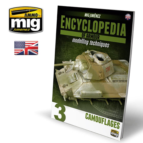 Ammo Mig Encyclopedia of Armour Modelling Techniques - Vol. 3: Camouflages - Hobby Sense