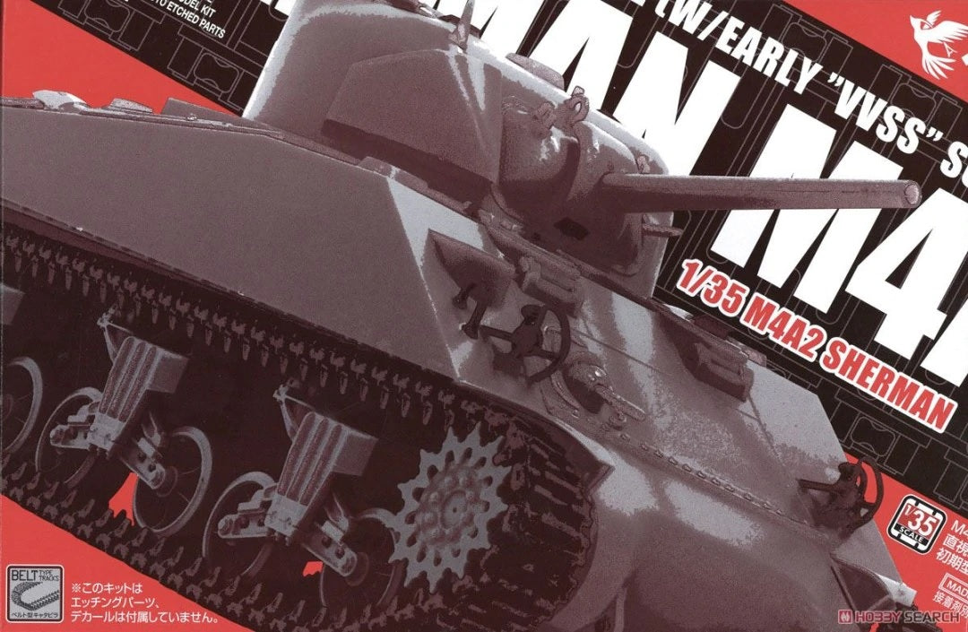 1/35 M4A2 Sherman with Early VVSS Suspension - Hobby Sense