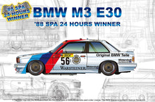 1/24 BMW M3 E30 '88 SPA 24 Hours Winner - Hobby Sense