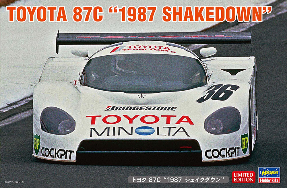 1/24 Toyota 87C 1987 Shakedown - Hobby Sense