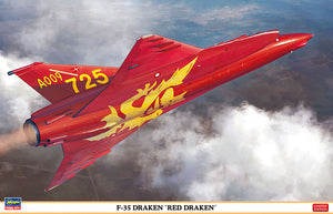 1/48 F35 Draken Red Draken - Hobby Sense