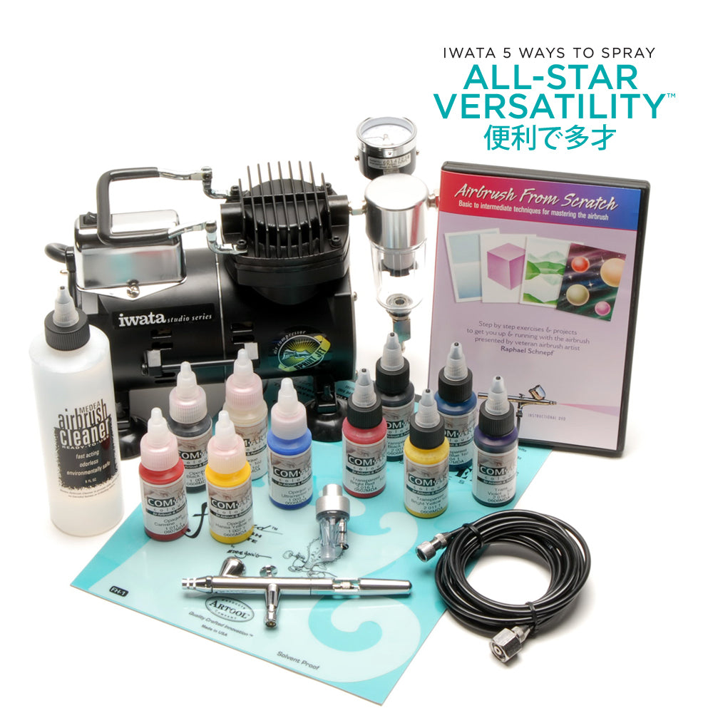 Intro Airbrush Kit with Eclipse HP-BS - Hobby Sense