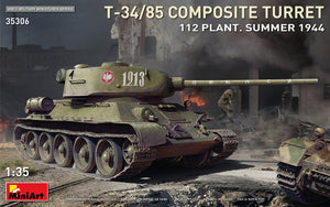 1/35 T34 85 Composite Turret 112 Plant, Summer 1944 - Hobby Sense