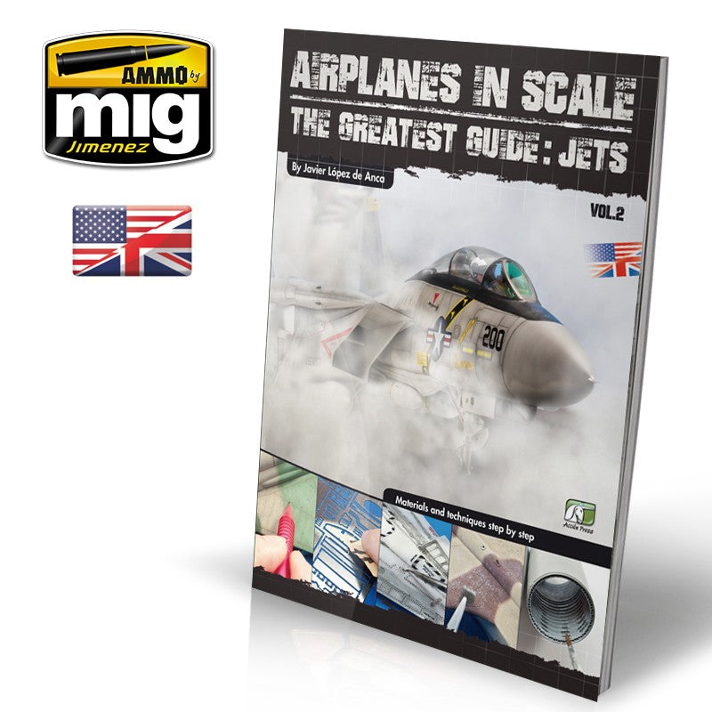 Ammo Mig Airplanes in Scale Vol. 2: Jets - Hobby Sense