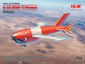 1/48 Q2A (KDA-1) Firebee, US Drone, 2 Airplanes and Pilons - Hobby Sense