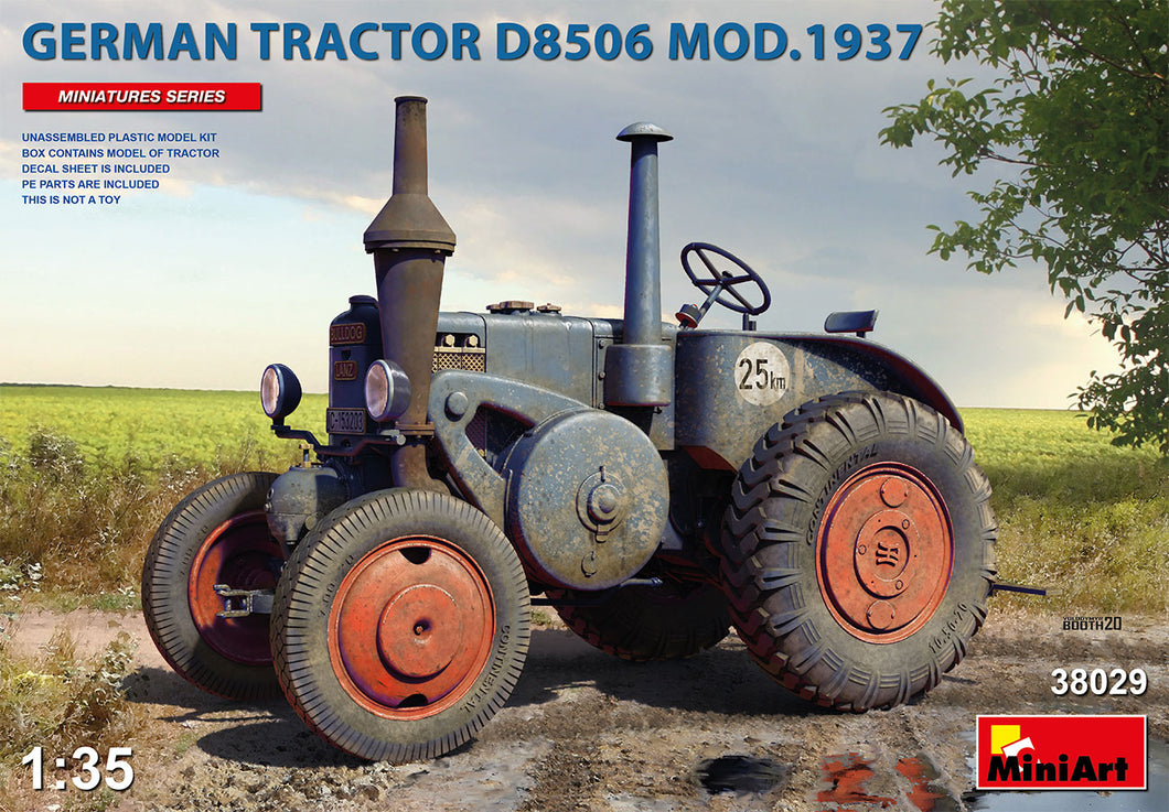 1/35 German Tractor D8506 Mod. 1937 - Hobby Sense