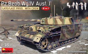 1/35 Pz.Beob.Wg.IV Ausf. J Late/Last Prod. 2 in 1 with Crew - Hobby Sense