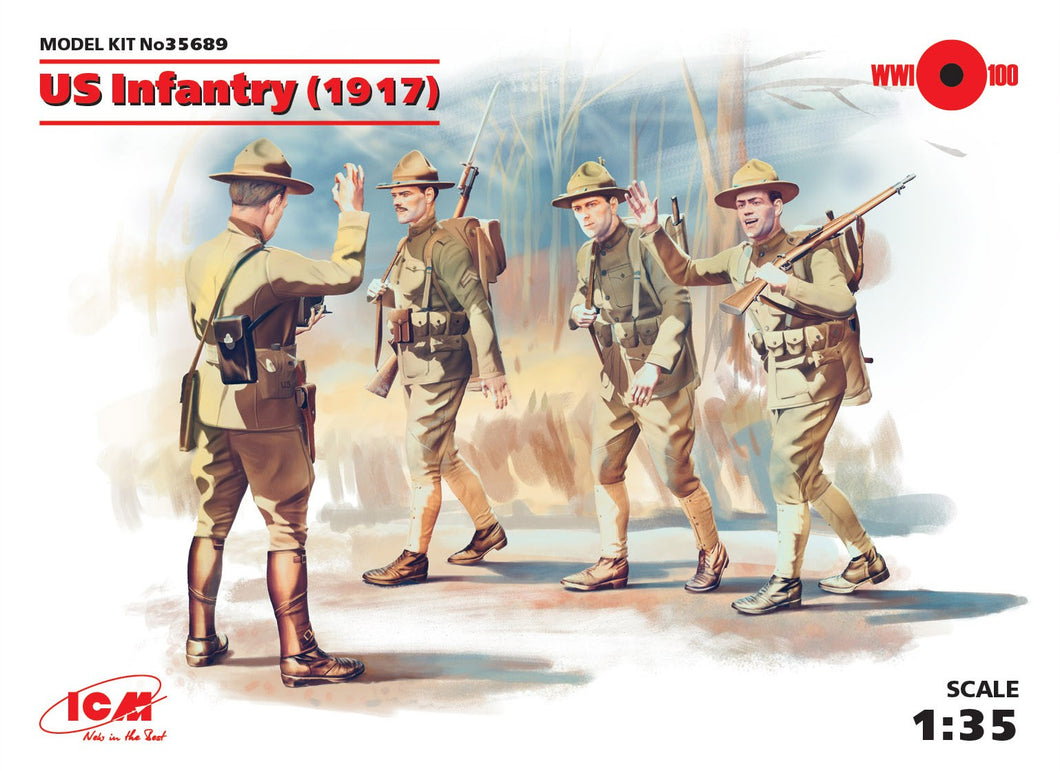 1/35 US Infantry 1917 - Hobby Sense