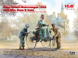 1/24 Benz Patent-Motorwagen 1886 with Mrs. Benz & Sons - Hobby Sense
