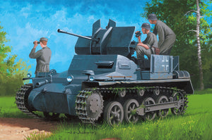 1/35 German Flakpanzer IA with Ammo Trailer - Hobby Sense