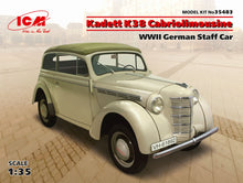 1/35 Kadett K38 Cabriolimousine, WWII German Staff Car - Hobby Sense