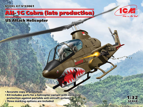 1/32 AH1G Cobra (late production), US Attack Helicopter - Hobby Sense