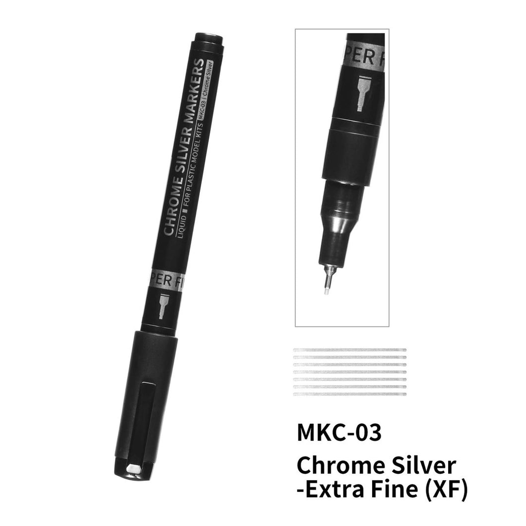 Chrome Silver Marker Superfine - Hobby Sense