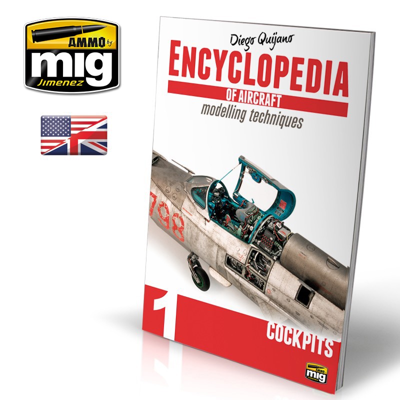 Ammo Mig Encyclopedia of Aircraft Modelling Techniques - Vol. 1: Cockpits - Hobby Sense