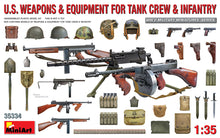 1/35 US Weapons & Equipment for Tank Crew & Infantry - Hobby Sense