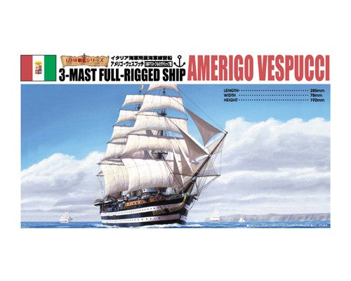 1/350 Amerigo Vespucci - Hobby Sense