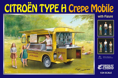 1/24 Citroen Type H Van Crepe Mobile with Figure - Hobby Sense