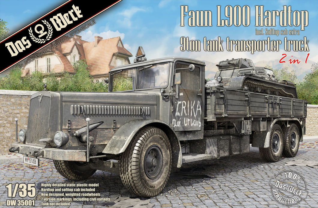 1/35 Faun L900 Hardtop - Hobby Sense