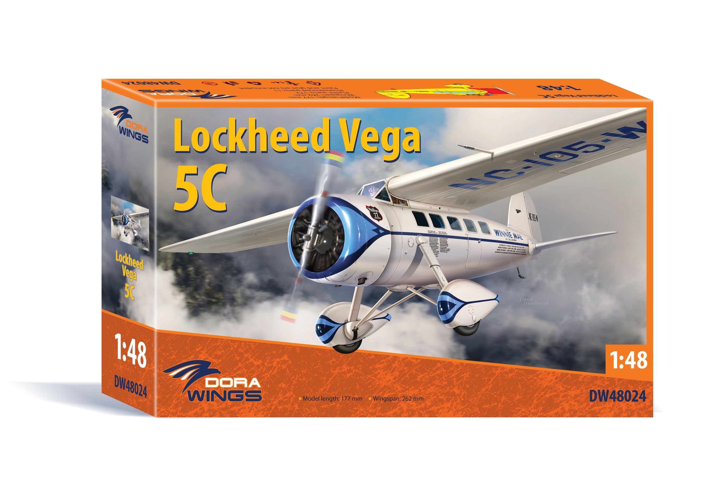 1/48 Lockheed Vega 5C - Hobby Sense