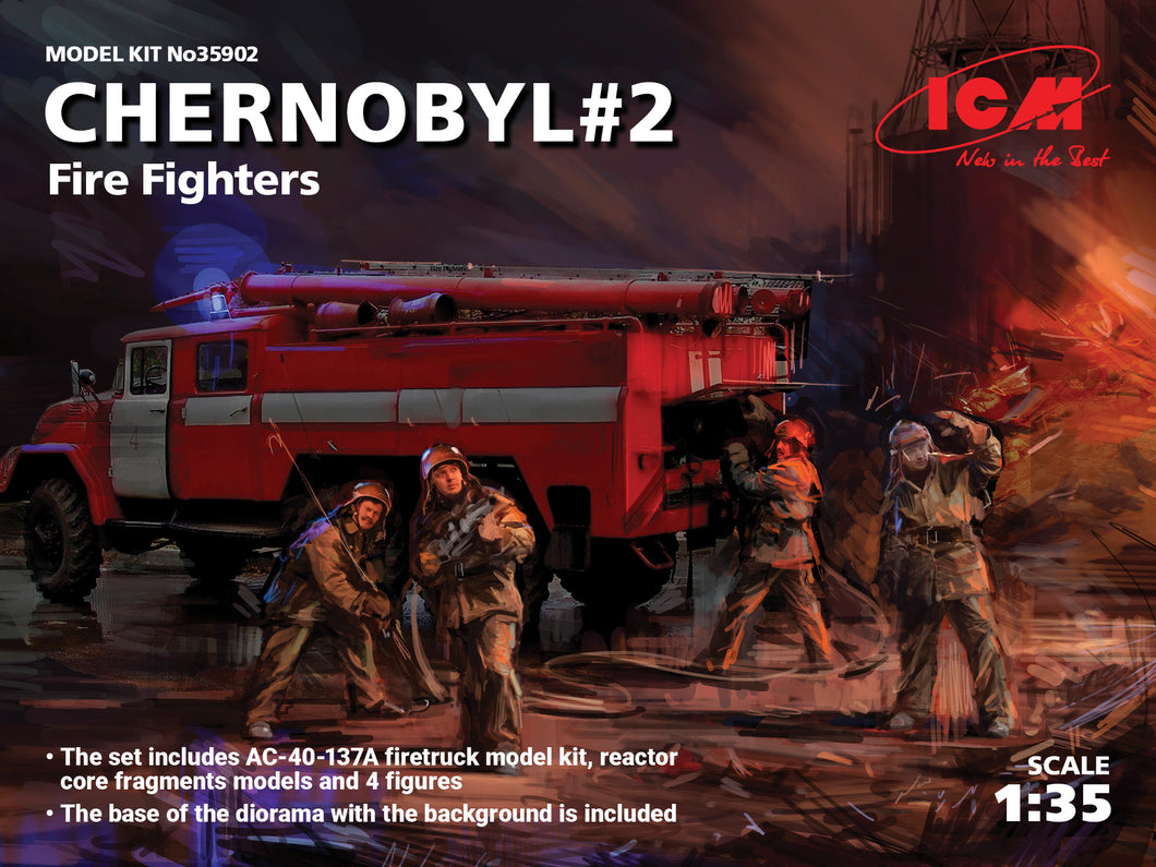1/35 Chernobyl #2. Fire Fighters - Hobby Sense